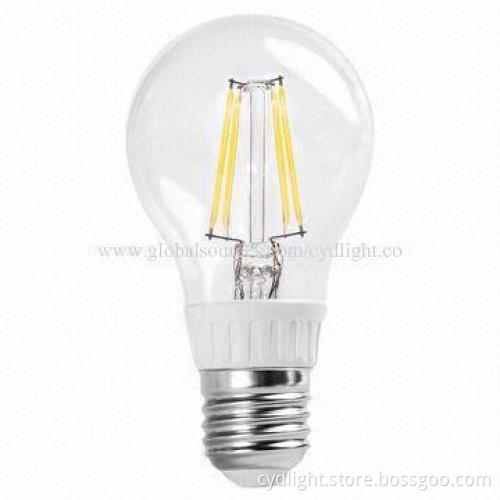 E27 Filament LED Bulb with 4W Power, Sized 60 x 108mm